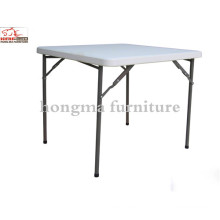 Popular 87*87*74cm HDPE Plastic Folding Square Table